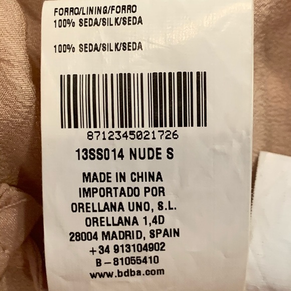 BDBA Silk Sequin Dress in Nude - Picture 7 of 7